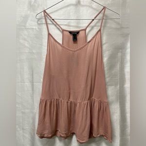 A Pink Flowly Tank Top